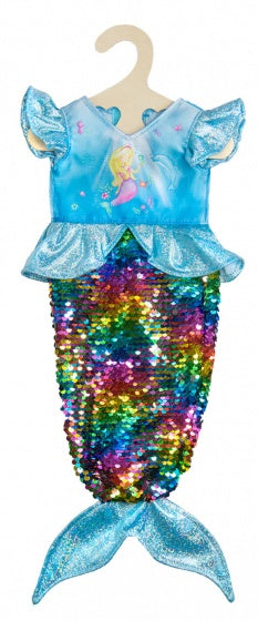 poppenkleding outfit zeemeermin Ava 28-35 cm