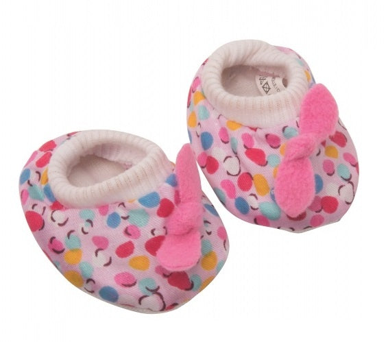 Poppensloffen roze 35-45 cm