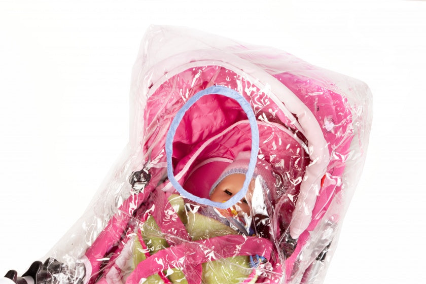 Poppenwagen regenscherm 62 cm