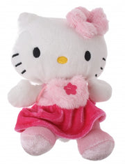 Hello Kitty Knuffel Bean Bag meisjes roze 15cm