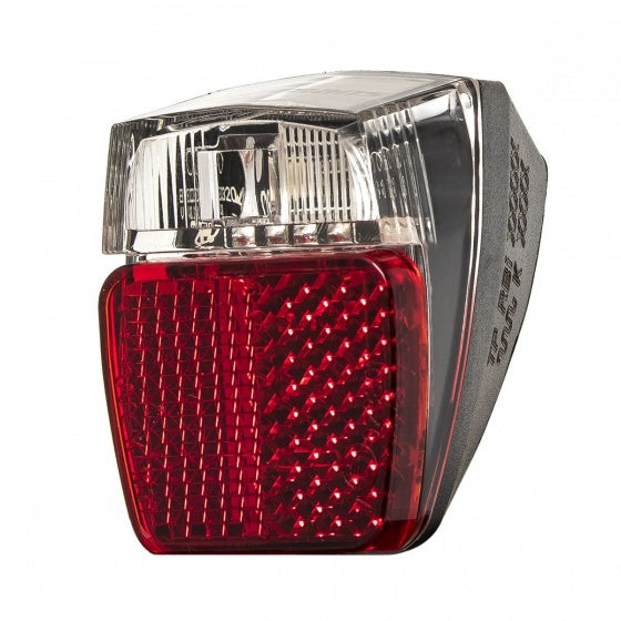 achterlicht H-Trace Mini dynamo led 40 mm rood/wit
