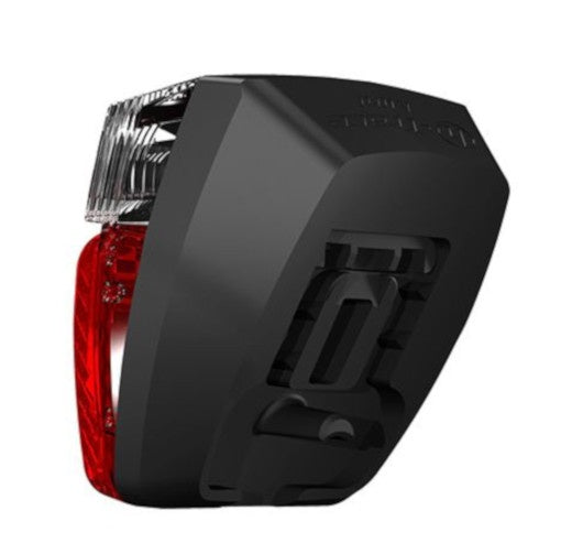 achterlicht H-Trace Mini dynamo led 40 mm rood/wit