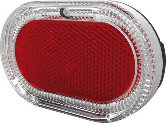 achterlicht H-Track 6V led naafdynamo rood/wit