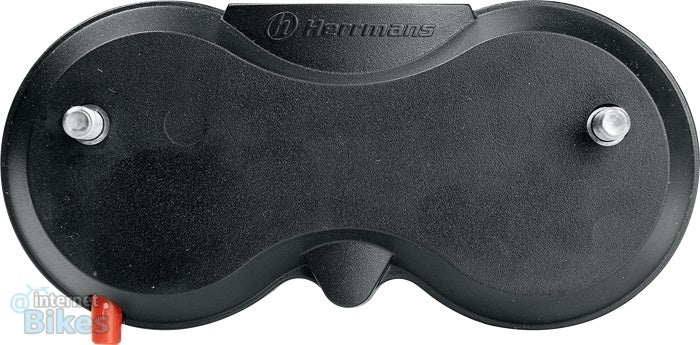 achterlicht H-vision led batterij 50 mm zwart