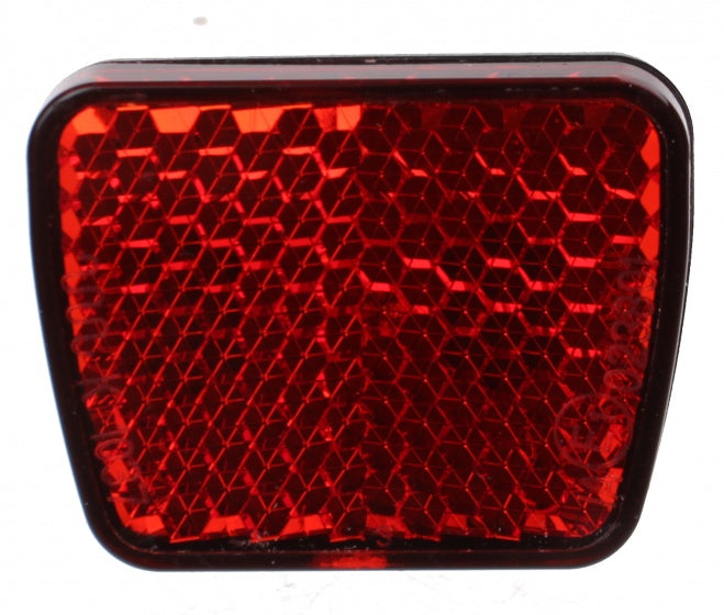 achterreflector BR-13 rood/zwart 30 mm per stuk