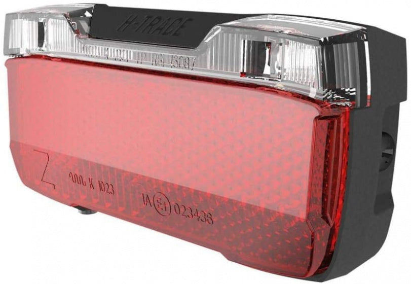 achterlicht H-Trace 50 mm batterijen rood