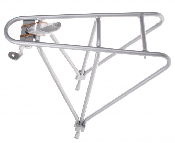 bagagedrager achter 28 inch aluminium zilver