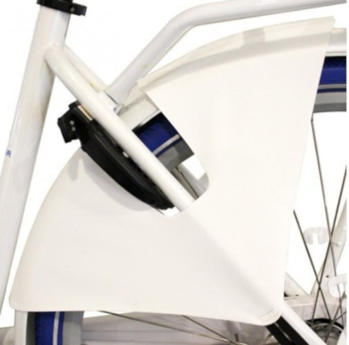 jasbeschermer Manta 28 inch lakdoek 48 cm wit