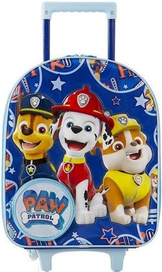 koffer Paw Patrol junior 21 liter PVC blauw