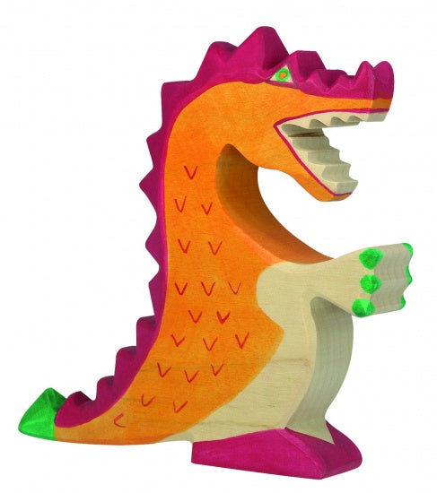 Sprookjes en ridders: rode draak (17 cm)