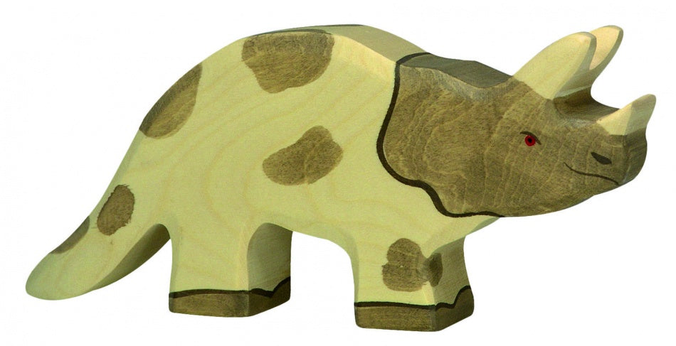 Houten Triceratops