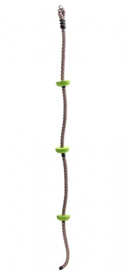 klimtouw met lime disks 2 meter