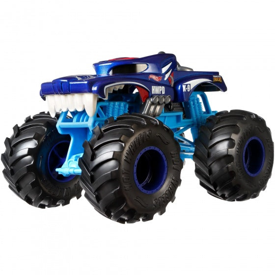 monstertruck Hwpd blauw 19 cm
