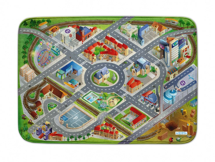 verkeerskleed District Quadri Connect 100 x 150 cm
