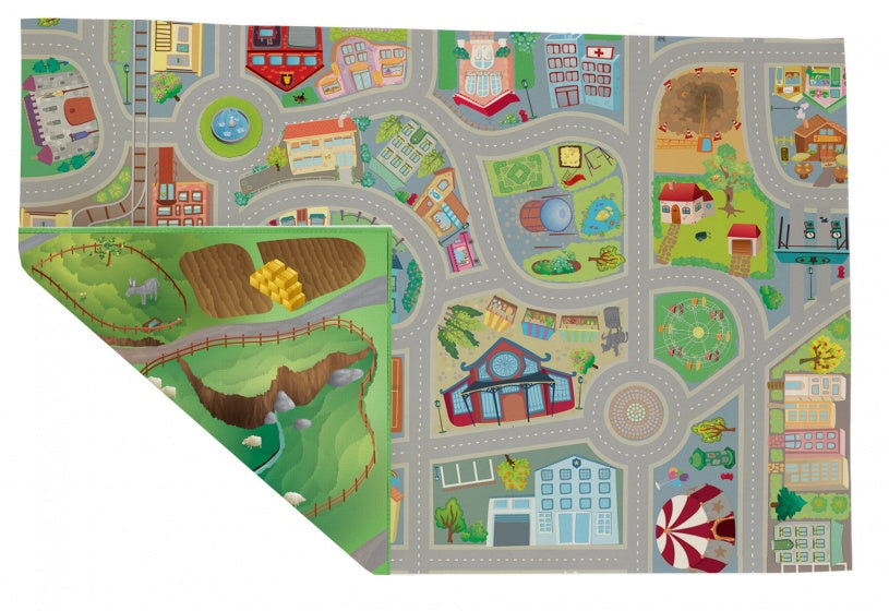 verkeerskleed Reverso F/C Road 100 x 150 cm
