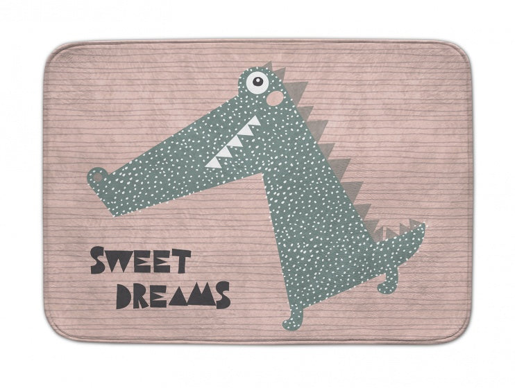 vloerkleed "sweet dreams" krokodil 100 x 150 cm