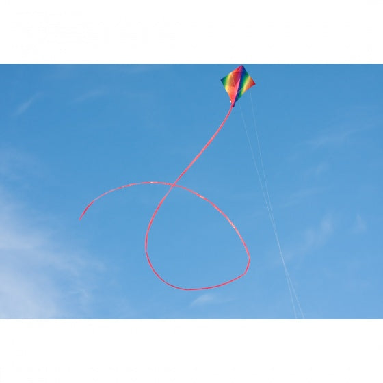 tweelijnsvlieger Dancer Rainbow 90 cm