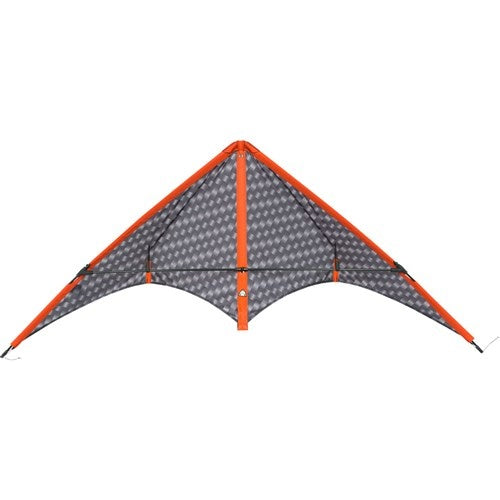 tweelijnsvlieger Stormy Pete Graphite 140 cm grijs