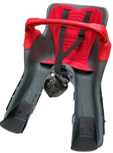 fietzitje Kiki CS202T polypropyleen grijs/rood