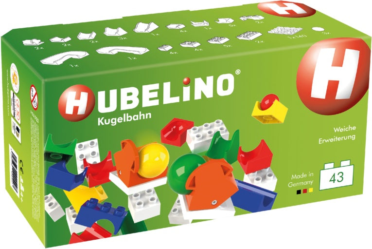 knikkerbaan: wisselaanvulset 43-delig