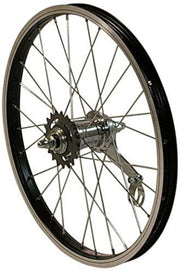 achterwiel 16 inch (305) aluminium zwart