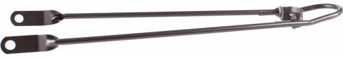 spatbordstang 28 inch 10 mm staal donkergrijs