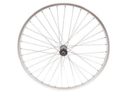 voorwiel 26 x 1.75 inch 37-559 vaste as aluminium zilver