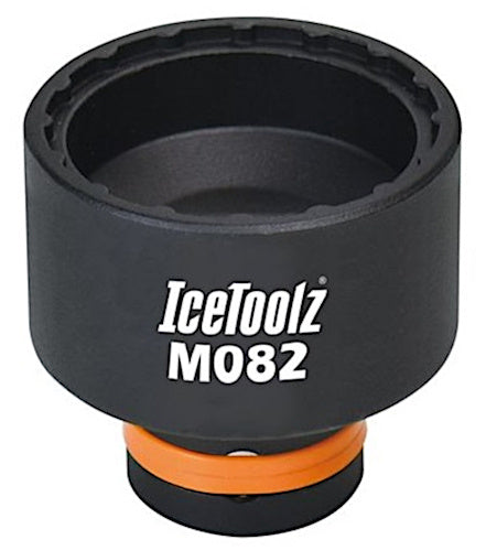 centerlock afnemer M082 150 x 34 mm zwart/oranje