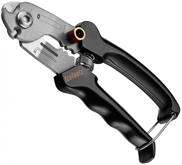 kabelkniptang 16 cm zwart