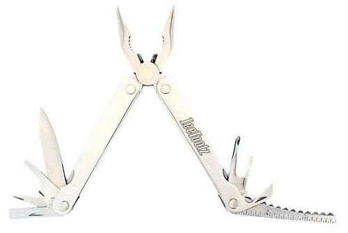multitool LifeGuard 15-functies RVS zilver
