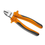 snijtang comfort-grip 18 cm staal oranje/zilver