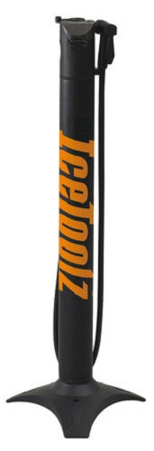 voetpomp hogedrukcompressor tubeless 11 bar zwart