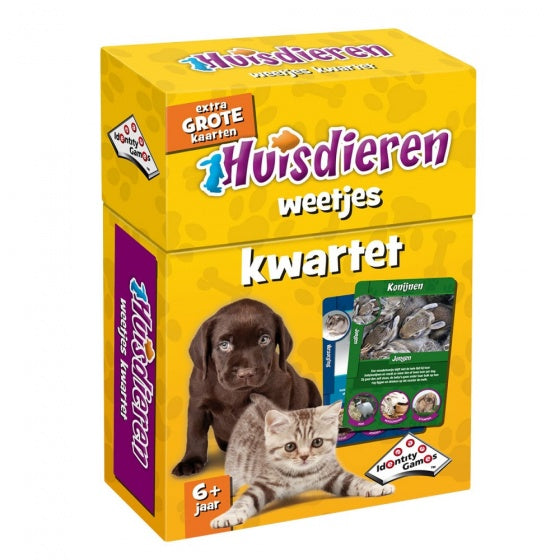 huisdieren kwartet