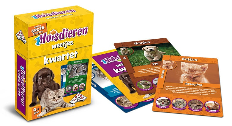 huisdieren kwartet