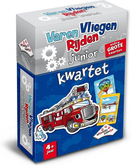 kwartetspel Varen Vliegen Rijden voertuigen