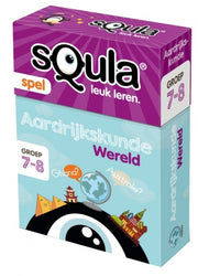 Squla aardijkskunde wereld leerspel