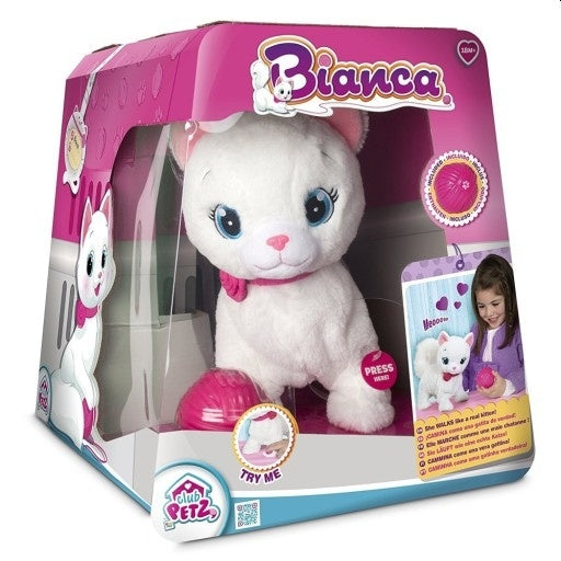 interactieve kat Bianca 18 cm