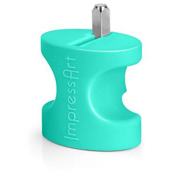 Houder voor slagpen stempels blauw 1 x 3 mm