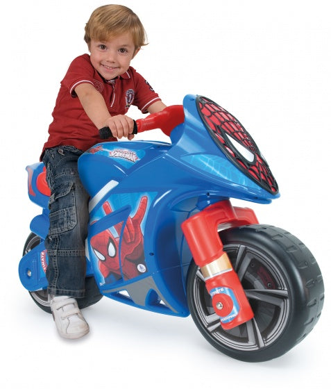 loopmotor Ultimate Spider-Man 95 cm blauw/rood