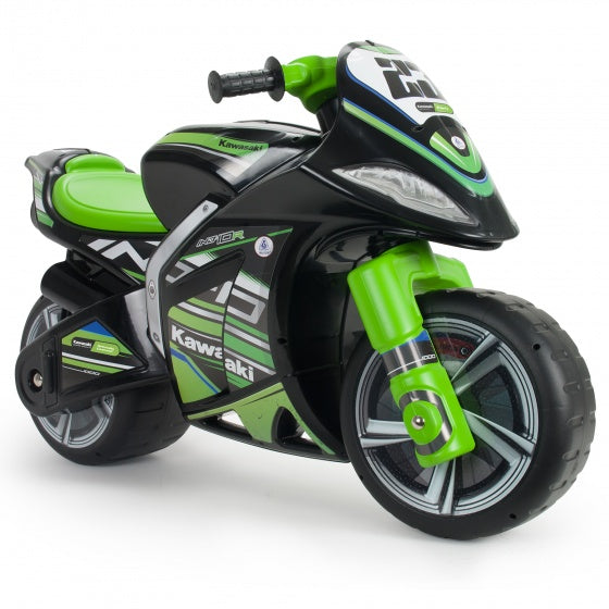 loopmotor Winner Kawasaki 99 cm zwart/groen