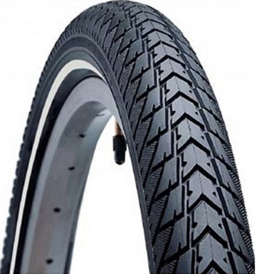 buitenband 20 x 1.75 (47-406) reflectie zwart 2-delig
