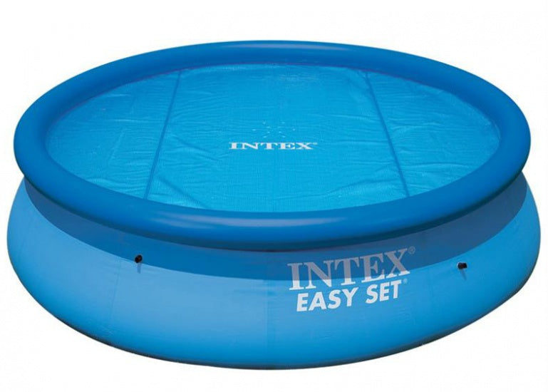 afdekzeil zwembad isolerend 244 cm vinyl blauw