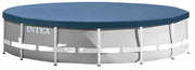 afdekzeil opzetzwembad 457 cm donkerblauw