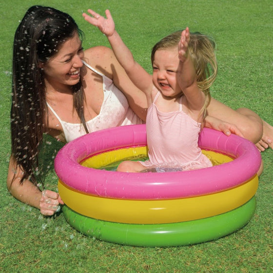 babybadje opblaasbaar 57107NP rond 61 x 61 x 22 cm