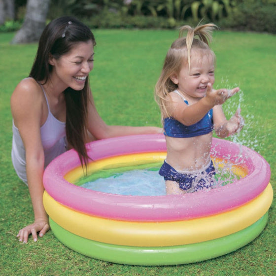 babybadje opblaasbaar 58924NP Sunset Glow 86 x 25 cm