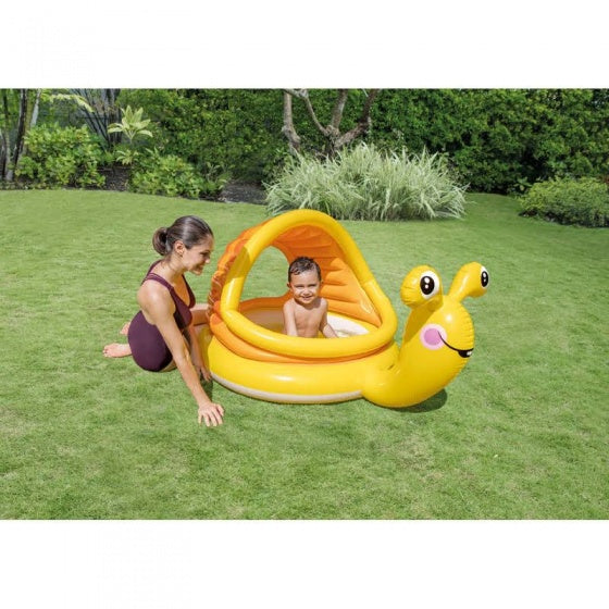 babybadje slak 57124NP 145 x 102 x 74 cm PVC geel