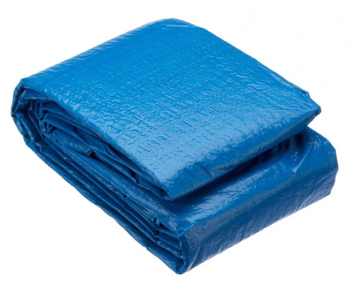 grondzeil 472 x 472 cm blauw
