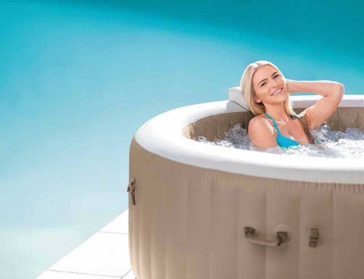 hoofdkussen voor PureSpa 28 cm beige