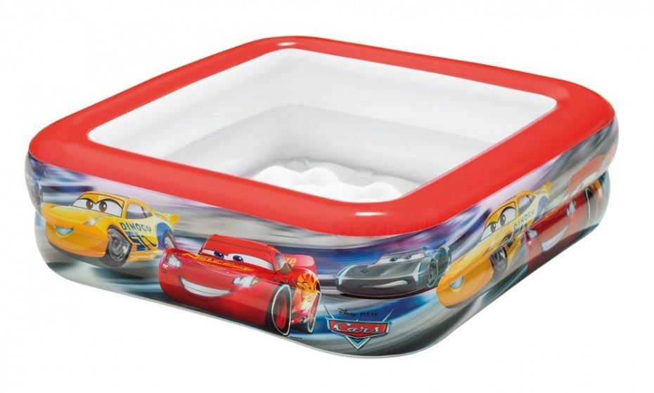 opblaaszwembad 57101NP Cars jongens 85 x 23 cm rood
