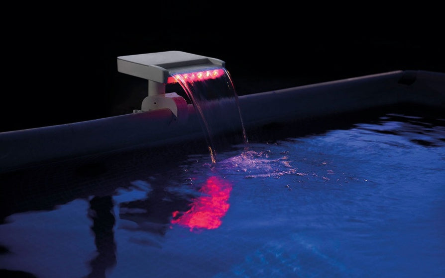 led-waterval Cascade voor zwembad